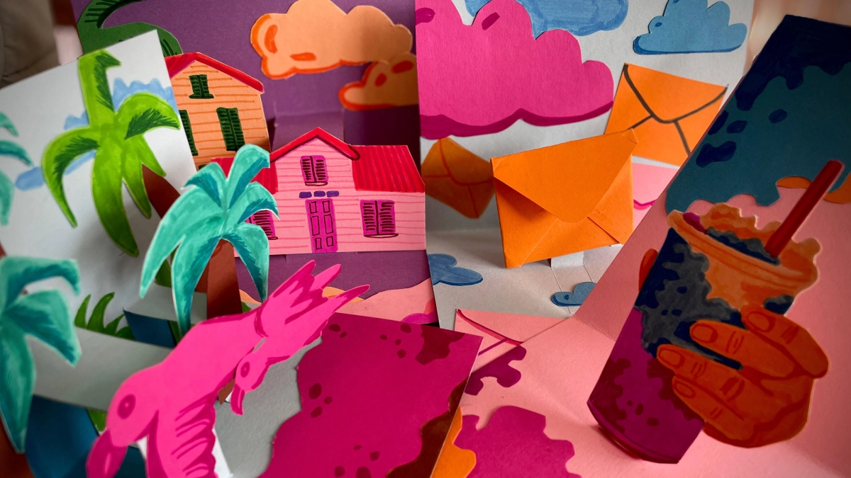 Pop-up kaarten maken met Hedy Tjin